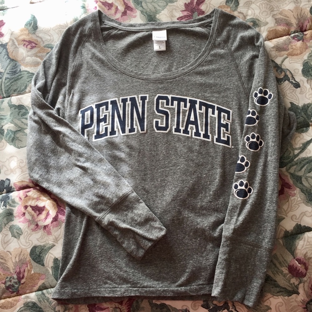 🐾 NWOT Penn State Grey Long Sleeve Tee